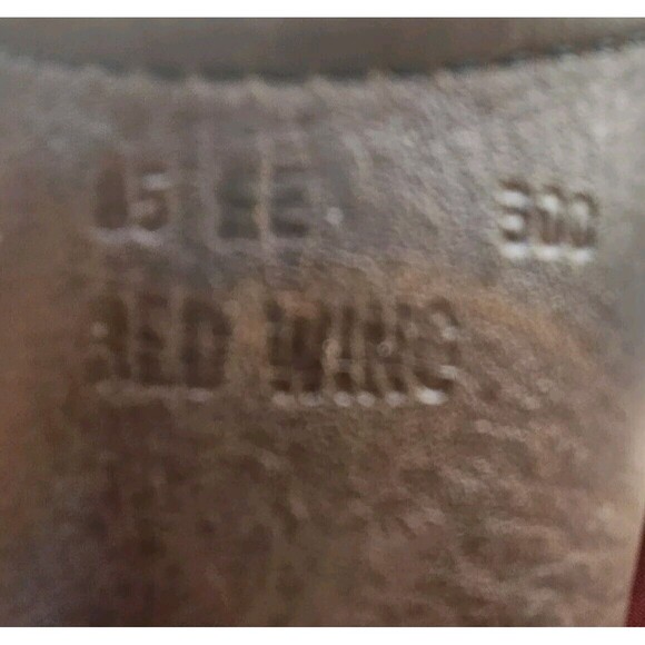 Vintage Red Wing 1155 Pecos Mens Brown Leather NailSet Boots Size 8.5 EE - Picture 8 of 11